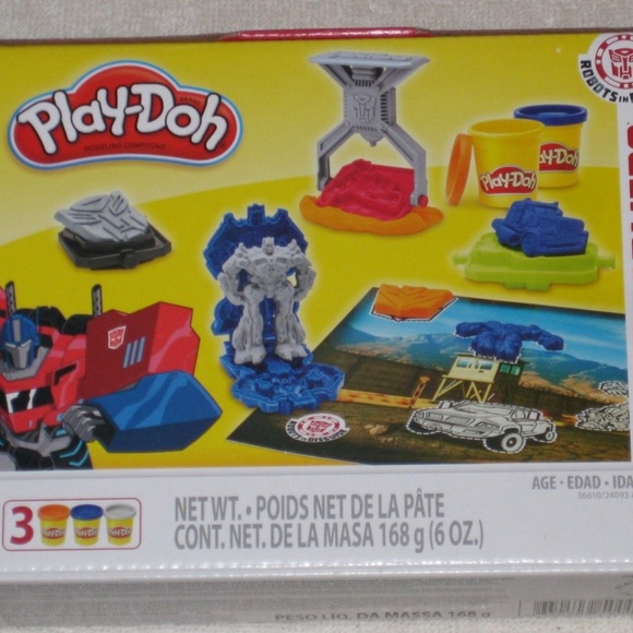 play doh transformers